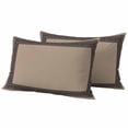 thumbnail image 2 of Pack of 2 Outdoor Pillow Covers 20x12 Inch Waterproof Black Brown Greek Key Throw Pillow Covers,Decorative Couch Pillow Shams Protectors Geometric Greece Ancient Farmhouse Geo Cushion Pillowcases, 2 of 8