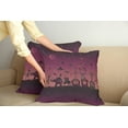 thumbnail image 2 of Ambesonne Circus Throw Pillow Cover 2 Pack, Circus Crowd Travelling, 18", Multicolor, 2 of 5