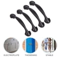 thumbnail image 1 of WHAMVOX 4 Pcs Black Knobs For Cabinets And Drawers Retro Style For Drawers, 1 of 8