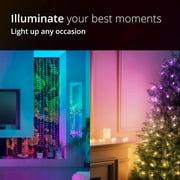 Twinkly Candies 100-Pack Indoor String Lights, 19.7ft, USB-C Powered, RGB Colors, LED