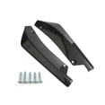 thumbnail image 3 of Car Rear Bumper Hemming Lip Rubber Fin Splitter Spoiler Canard Valence Set Bright Auto Universal Bolzen, 3 of 6