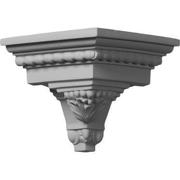5 1/4"P x 5 1/4"H Outside Corner for Attica Acanthus Leaf Crown Moulding (matches moulding MLD05X05X07AT)
