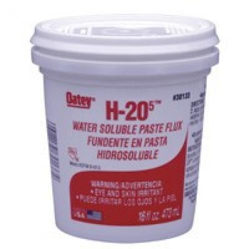oatey 30131 h-205 water soluble flux 4 oz paste off-white to 4-ounce light yellow