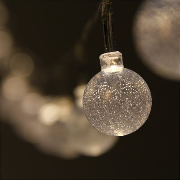 Fée Guirlande Scintillante Lumières Arbre de Noël 30LED Batterie Exploité Boule