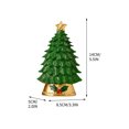 thumbnail image 2 of Adornos de Manualidades de Resina de Navidad | Decoración navideña iluminada | Decoración festiva de mesa de resina | Acento ambiental cálido para casa, escritorio, salón, estanterías | Pieza, 2 of 5