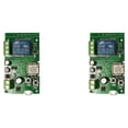 thumbnail image 4 of Justharion 1/2/3 WiFi Relay Switch Module Remote Control Self-locking Antiflaming APP Replacement Electric Circuit Board Part Accessories Shown as Picture 2PCS, 4 of 6