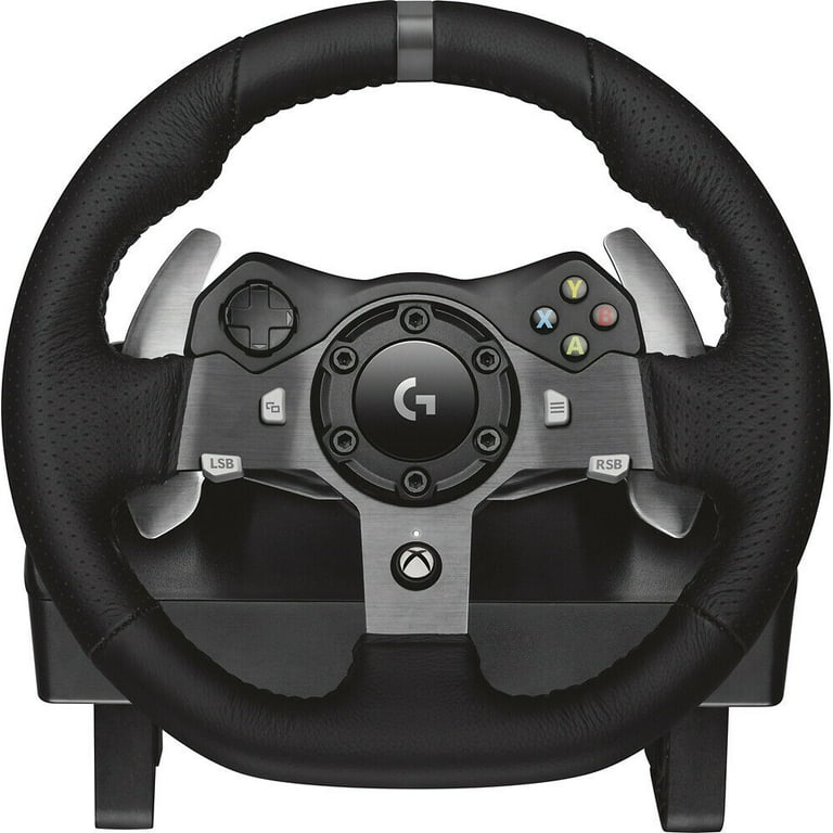 Logitech - G920 Driving Force Racing Wheel with Shifter, Clutch