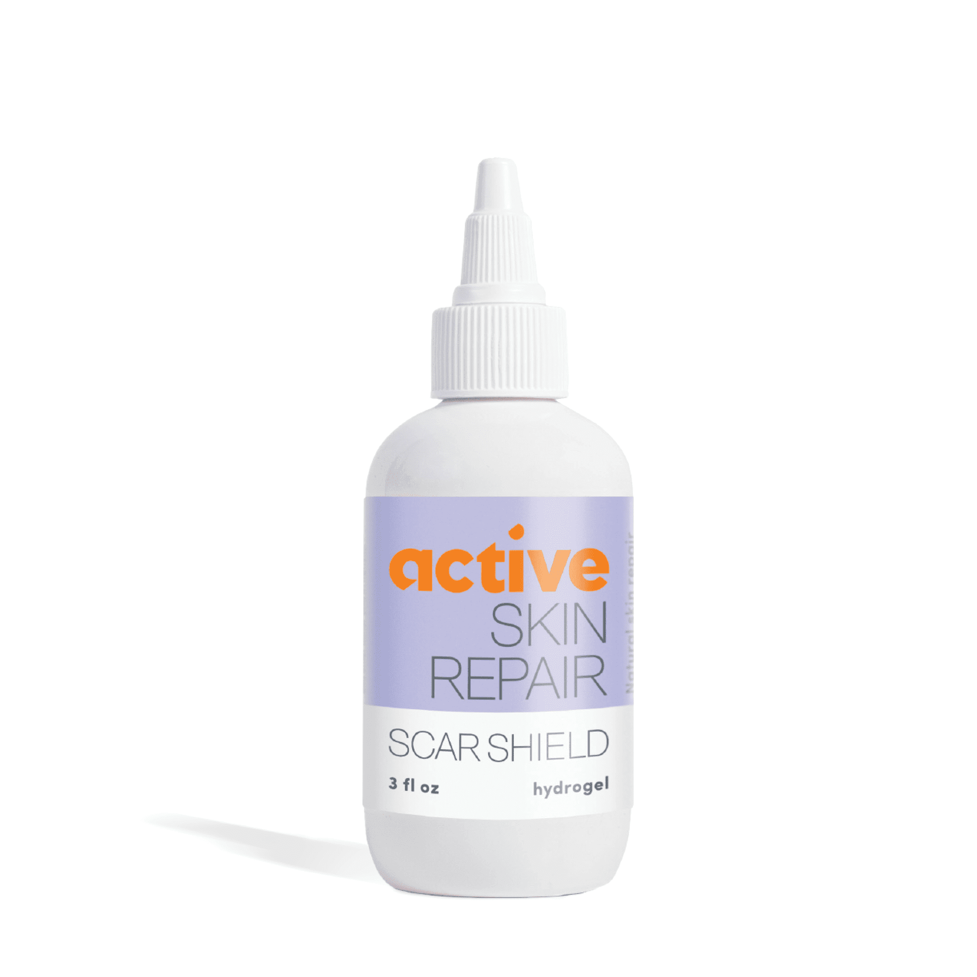Active Skin Repair First Aid Scar Shield Hydrogel - Scar Treatment for Cuts, Scrapes, Burns and Other Wounds to Stop Scars BEFORE They Form - Natural and Non-Toxic Scar Prevention Gel (3 oz Gel)