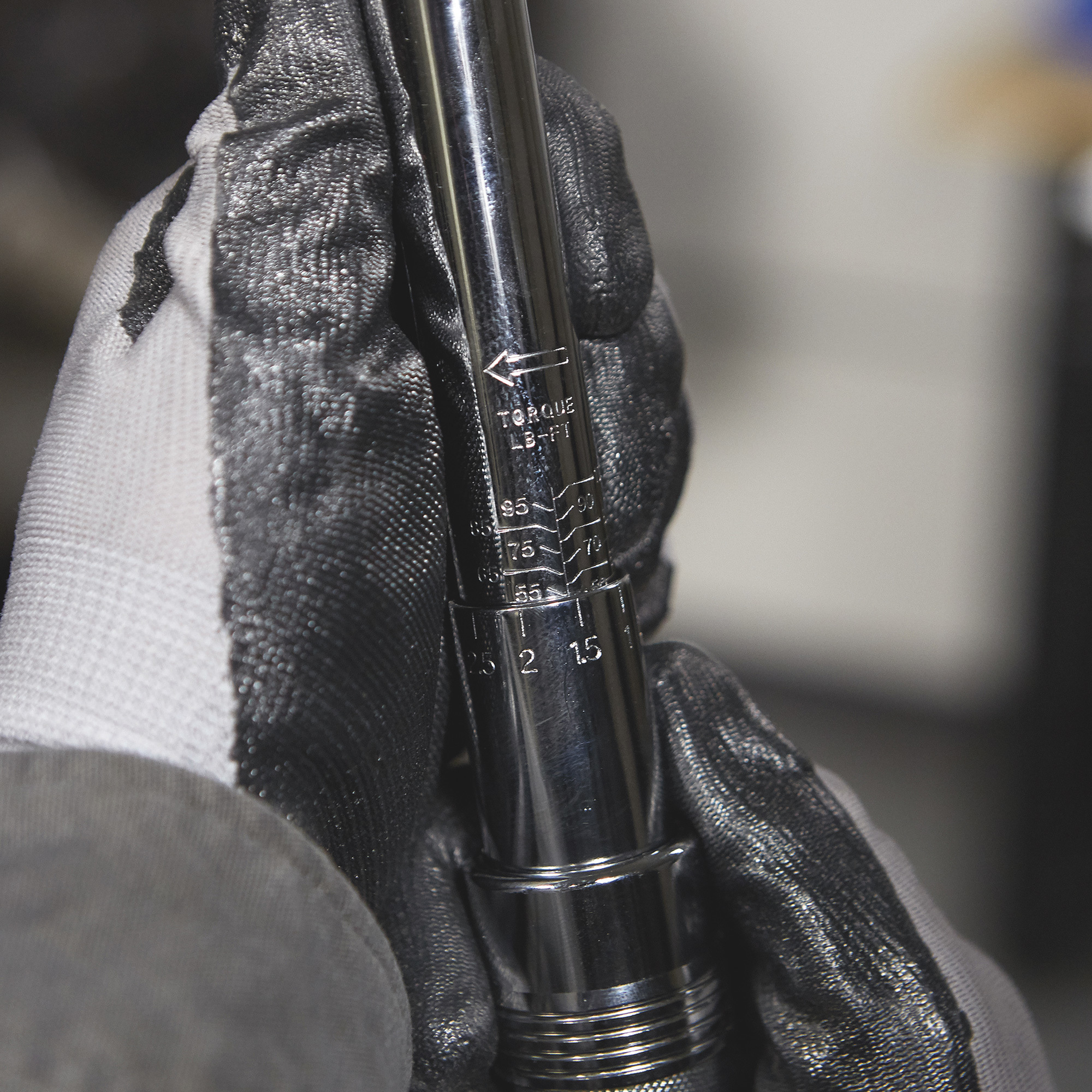 Klutch Flex Head Torque Wrench, 3/8in.-Drive