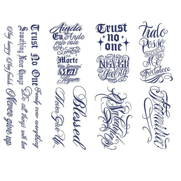 Juego Pegatinas Tatuaje Jugo Hierbas Al 8 Uds. para Pierna Espalda Muslo Brazo