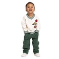 thumbnail image 3 of Wonder Nation Toddler Boys' Striped Waistband Sweatpants, Sizes 12M-5T, 3 of 7