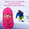 thumbnail image 4 of Etcbuys Unisex Winter Fleece Face, Windproof Ski Mask (Gray), 4 of 6