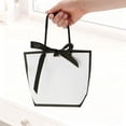 thumbnail image 4 of Unique Bargains Solid Color Gift Bags 4 Pcs White, 4 of 5