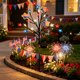 thumbnail image 5 of Luces solares con forma de estrella para jardín: decoración exterior patriótica con energía solar y diseño de estrella inspirado en la bandera para jardín, césped e iluminación del Día de la Inde, 5 of 6