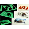 thumbnail image 3 of CISinks 10 Sheets A4 Glow in The Dark Rechargeable Photoluminescent Luminous Photo Printing Paper Screen Film, 10-12 Hour 170 Micron for Signs Room Wall Decals Crafts DIY Inkjet Printer 8.27" x 11.7", 3 of 10