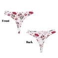 thumbnail image 3 of Fotbe Caring Cow Tanga Sin Costuras para Mujer con Estampado – Panties Invisibles, Transpirables y Cómodos para Uso Diario-Small, 3 of 6