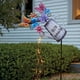 thumbnail image 4 of Cabezal de ducha para jardín al aire libre, boquilla de ducha para césped con luz decorativa, mariposa TFixol Luz de decoración de cabezal de ducha, 4 of 7