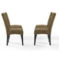 thumbnail image 6 of Crosley Furniture Edgewater Wood/Seagrass Dining Chair in Black/Brown (Set of 4), 6 of 13