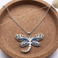 thumbnail image 2 of collier Libellule Chane Animale 1 Pice Pendentif Libellule En Coquille D'haliotide Bijoux Cadeau Pour Femmes Amoureux Des Libellules Pour Filles, 2 of 5