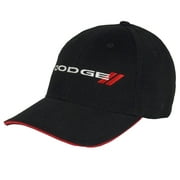 Dodge Stripe Sandwich Brim Black Hat