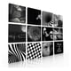 thumbnail image 1 of Set de 12 Cuadros Decorativos Ideas Creativas Blanco y Negro Cuadro sublimado en tela, 1 of 2