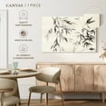 thumbnail image 4 of Elephant Stock Bamboo Leaves Ii Wall Art - Horizontal Canvas Wall Art - Living Room Wall Decor - Floral And Botanical Canvas - Beige And Gray Decor By Danhui Nai - 48" x 32", 4 of 4