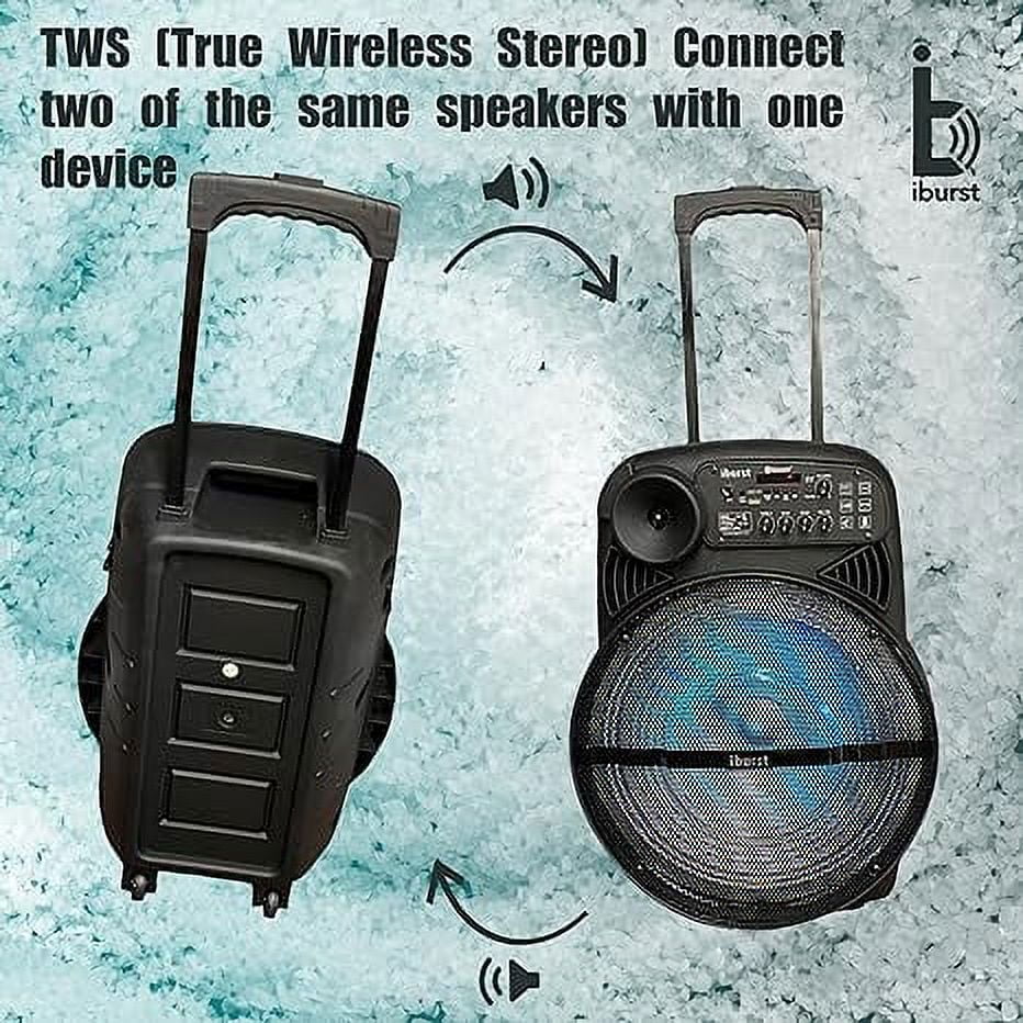 Exceedo bluetooth sales trolley speaker