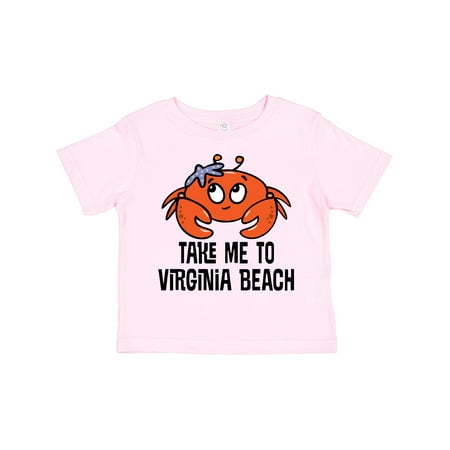 

Inktastic Virginia Beach Souvenir Cute Gift Toddler Boy or Toddler Girl T-Shirt