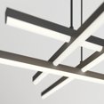 thumbnail image 3 of Artika Grid Modern LED Pendant Light Fixture, Black, 3 of 5