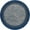 Marine/Nylon, variant on Urban Edges 5'4" Round Area Rug In Color Marine-Color:Marine,Material:Nylon