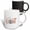 Multicolor, variant on 3drose, Be the Light Stylish and Elegant Text Art. Christian Gift, Souvenir, 11oz Two-tone Red Mug