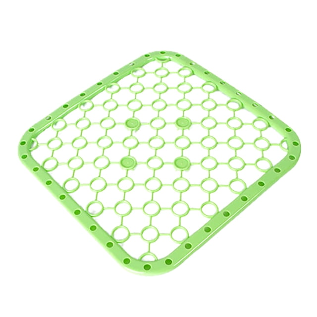 Clearance Cup Mats for Table, Tyeign Plastic Kitchen Sink Protector Draining Mat Deluxe Anti-Slip Scratch Cup Mat for Table Coasters for Drinks Coasters Cup Mat for Desk Coasters for Desk Green