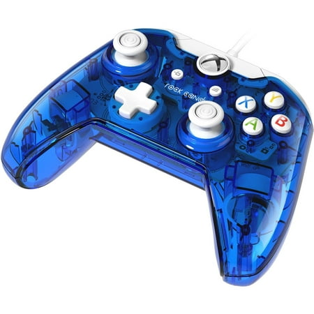 Rock Candy Wired Controller for Xbox One, Blueberry Boom