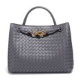 thumbnail image 1 of Bolso retro de gran capacidad, bolso tejido a mano para mujer, bolso de mano versátil para ir al trabajo, bolso bandolera informal de moda, 1 of 6