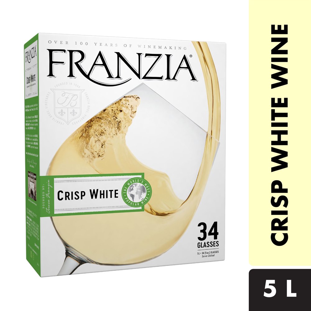 Franzia® Crisp White White Wine 5 Liter