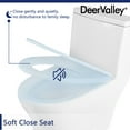 thumbnail image 5 of DV-1F0073 Ally Bathroom Toielt, One-Piece Toielt Dual-Flush Elongated Floor Mounted Toilet with White Glazed Surface(Seat Included), 5 of 13