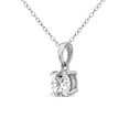 thumbnail image 2 of 2 Carat | 14K White Gold | IGI Certified Lab Created Diamond Solitaire Pendant Necklace | F-G Color, VS1-VS2 Clarity Friendly Diamonds, 2 of 5