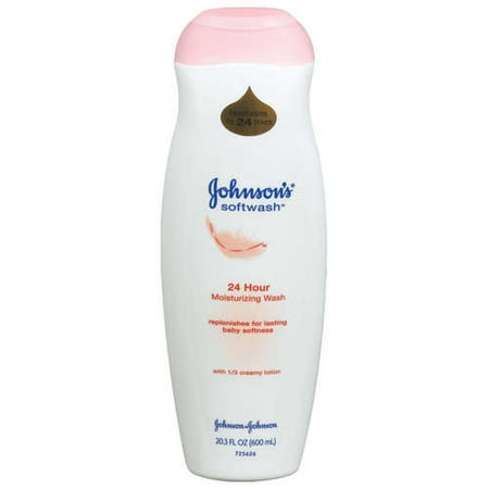 Johnson's Softwash: 24 Hour Moisturizing Wash, 20.30 fl oz