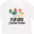 thumbnail image 4 of Inktastic Future Chicken Farmer Childs Boys or Girls Long Sleeve Toddler T-Shirt, 4 of 5