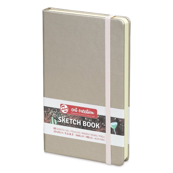 Talens Art Creations Sketchbook - Metallic Pink Champagne, 8.3" x 5.1"