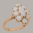 thumbnail image 2 of LBG British Made 9k Rose Gold Natural Opal Womens Statement Ring - 33 size options - Size 5, 2 of 6
