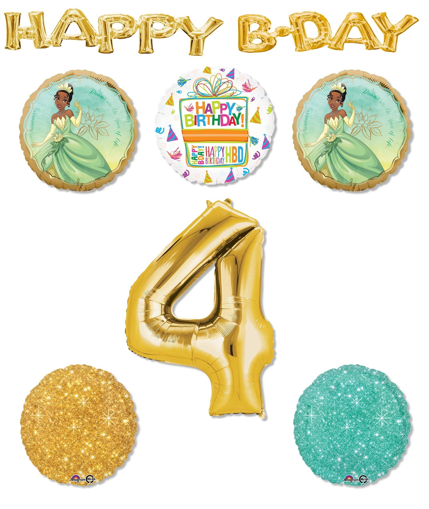 Princess Tiana 4th Birthday Party 