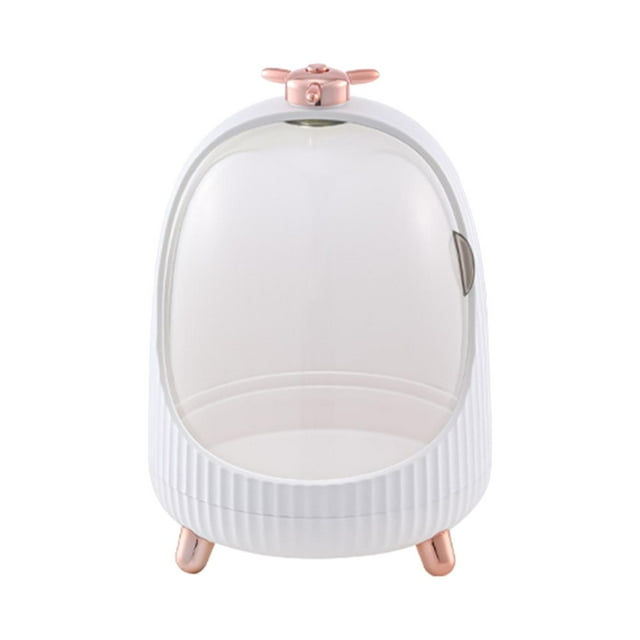 Caja organizadora de almacenamiento de maquillaje Caja de almacenamiento de blanco jinwen Maquillaje organizador estante