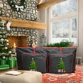thumbnail image 4 of Uuiauoio Christmas Tree Storage Bag,Large Capacity Quilted Cover for Artificial Trees and Garlands, Double Zipper Protective Container for Holiday Decor, Durable Fabric Organizer for Garage and Attic, 4 of 6