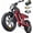 1500W 48V 15.6Ah Red, variant on 2000W Electric Bike for Adults, 40MPH Moped Style Ebikes for Adults, 1000W Motor Electric Dirt Bike, 20" x 4" Fat Tire E Mountain Bike, 48V 25Ah Battery UL 2849 Certified, 80 Miles PAS Range Red