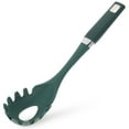thumbnail image 4 of Luxshiny Non-Stick Green Silicone Pasta Spoon for Convenient Noodle Serving, 4 of 8