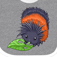 thumbnail image 4 of Inktastic Wooly Bear Caterpillar- Cute Baby Insect Boys or Girls Baby Bib, 4 of 4