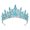 White, variant on LIZUOJUN Under $8 Headband for Women Sparkly Rhinestone Elegant Crown Glitter Birthday Party Costume Decor Hair Accessories, White
