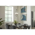 thumbnail image 2 of Progress Lighting Lassiter 3-Light Foyer Brushed Nickel Pendant with Clear Glass Shades, 2 of 6