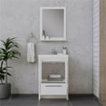 thumbnail image 4 of Alya Bath Sortino 24" Wood Bathroom Vanity with Acrylic Sink in White, 4 of 6